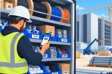 Automated Jobsite Inventory Management for Data Center Contractors
