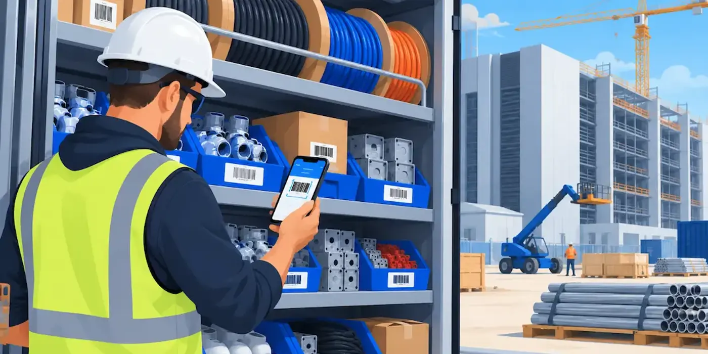 Automated Jobsite Inventory Management for Data Center Contractors