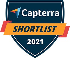 Capterra Shortlist Badge