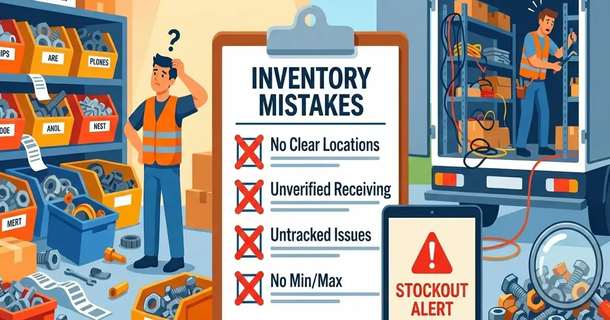 Already Inventory 6 Inventory Mistakes That Cause Stockouts (And Fixes) | eTurns