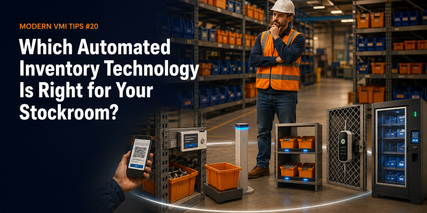 What Automated Inventory Management Technology Should I Choose for My VMI or CMI Stockroom?