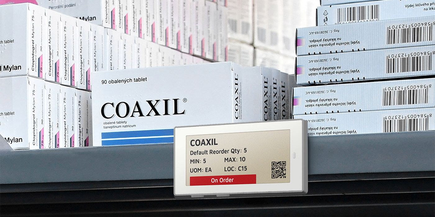 Electronic Shelf Labels Boost Efficiency in Healthcare Clinics